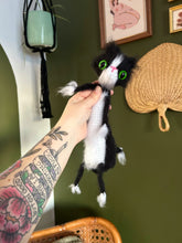 Load image into Gallery viewer, Tuxedo Creepy Cat
